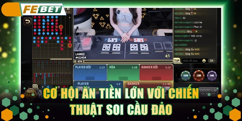 Cơ hội ăn tiền lớn với chiến thuật soi cầu đảo