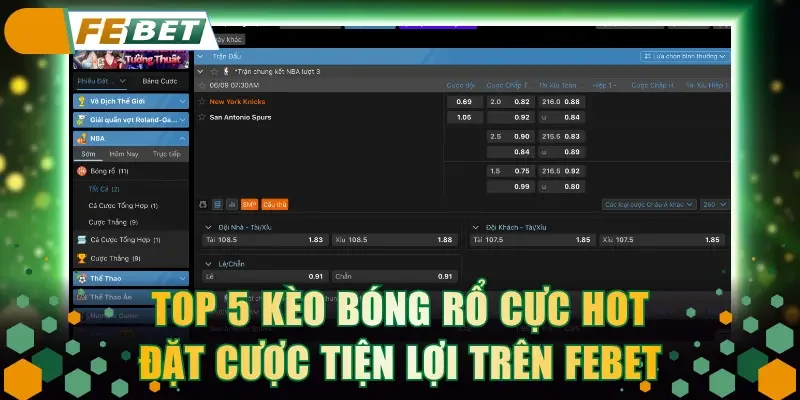 Kèo bóng rổ