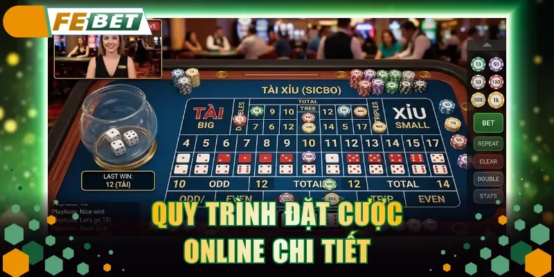 Quy trình đặt cược online chi tiết